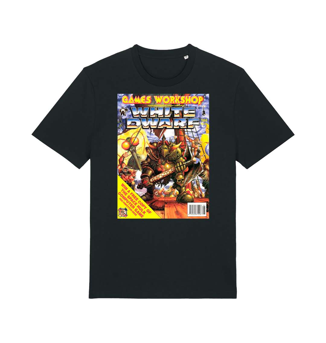 Black Printed T-shirt Front